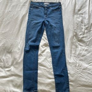 Denim forum nico mid rise skinny